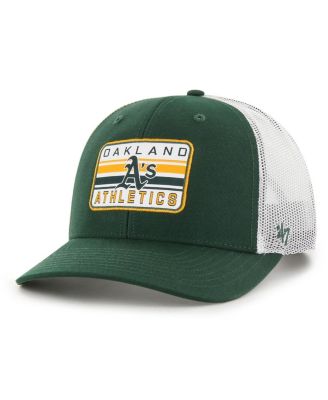 Мужская брендовая зеленая шляпа Oakland Athletics Drifter Trucker 47-го года выпуска, регулируемая по высоте
