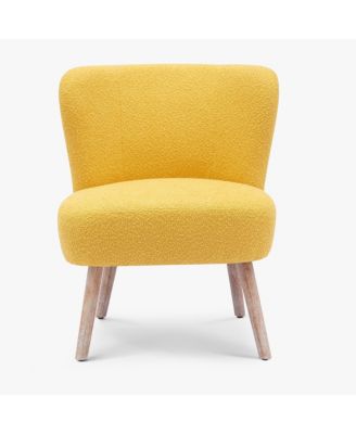 Акцентное кресло WestinTrends 25,5" с широкой обивкой из букле