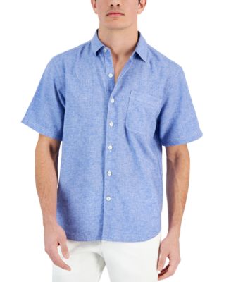 Мужская рубашка с коротким рукавом Tommy Bahama в песочной пустыне 22490₽