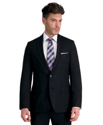 Мужской приталенный костюм Haggar Mens Smart Wash с отделкой от пиджаков 14990₽