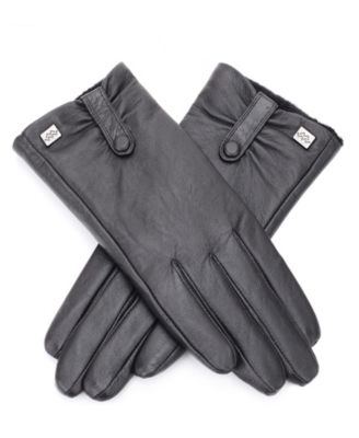 Женская компрессионная перчатка из овчины с сенсорным экраном на кнопках Mio Marino