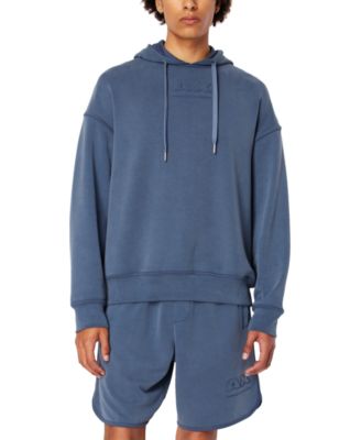 Мужская эластичная толстовка с капюшоном A|X Armani Exchange с логотипом AX