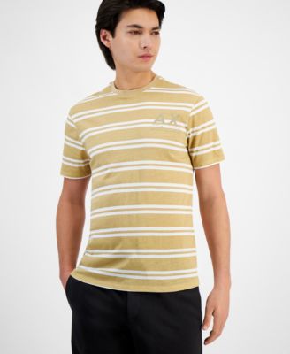 Мужская футболка AX в полоску от Armani Exchange, созданная для Macy's