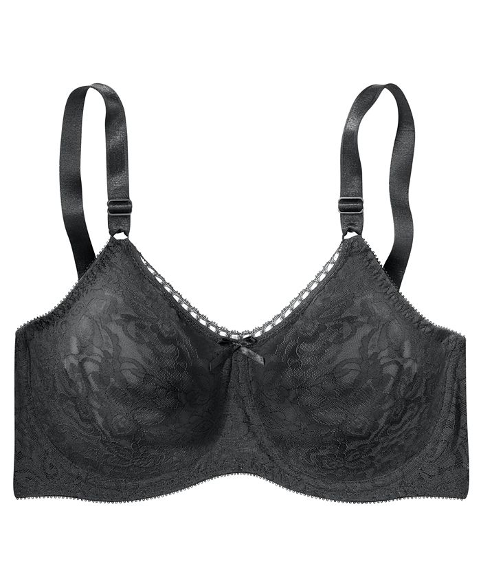 Bali Lace 'n Smooth 2Ply Seamless Underwire Bra 3432 & Reviews All