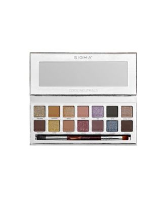 Палитра теней для век Sigma Beauty Cool Neutrals без цвета