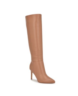 Женские сапоги до колена с острым носком и широкими голенями Nine West Womens Richy 42690₽