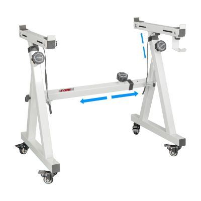 5 Ядерная подставка для клавиатуры с колесиками, прочная, белого цвета, регулируемая по высоте и ширине, Подставки для цифрового пианино в стиле Z KS Z1 WH HD WHLS