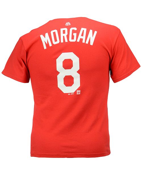 Majestic Men S Joe Morgan Cincinnati Reds Cooperstown Player T Shirt Reviews Sports Fan Shop By Lids Men Macy S
