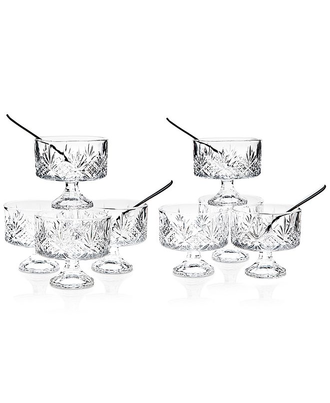 Godinger Dublin Collection Crystal 16Pc. Trifle Tasting Set & Reviews