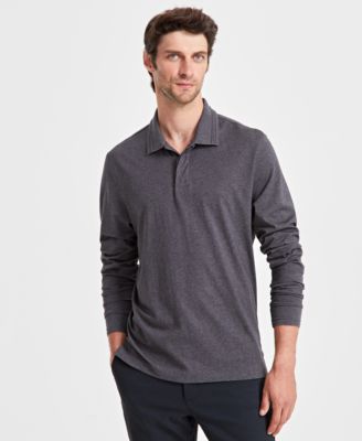 Мужская мерсеризованная рубашка поло Alfani созданная для Macys 12990₽
