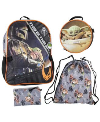 Мандалорианский Грогу Baby Yoda This Is The Way, 5 предметов, 16 предметов, Сумка для ланча, Мега-набор