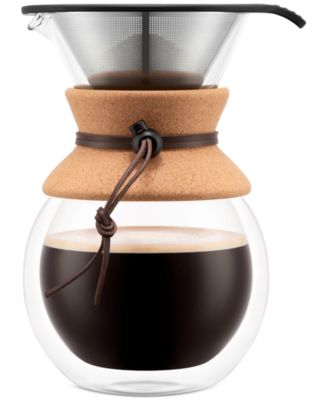 Bodum, 34 унции. Кофеварка с двойными стенками для приготовления кофе