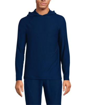 Мужская толстовка Weekend Weight с длинным рукавом от Lands' End для мужчин