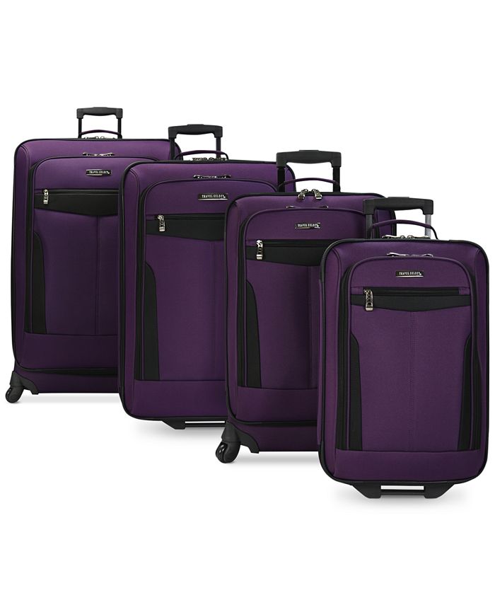 Travel Select CLOSEOUT! Segovia 4 Piece Spinner Luggage Set, Created