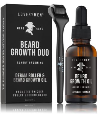 Lovery 2 шт Подарочный набор для мужчин с валиком и маслом для роста бороды 5490₽