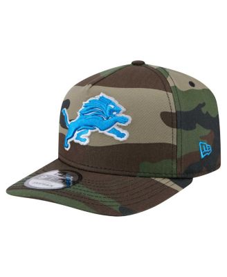 Мужская камуфляжная шляпа Detroit Lions Woodsy 9FIFTY Snapback от New Era