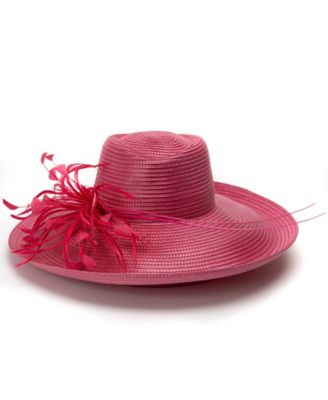 Августовские шляпы Большой Романтический профиль Нарядной шляпы