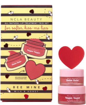 NCLA Beauty, 3 шт. Набор для ухода за губами Bee Mine без цвета
