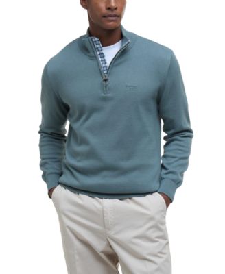 Мужской свитер Barbour на молнии до половины длины 18190₽