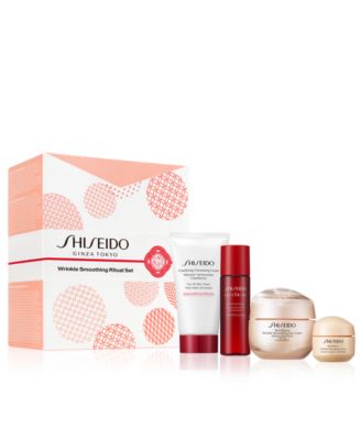 Shiseido 4 шт Ритуальный набор для ухода за кожей разглаживающий морщины 15390₽