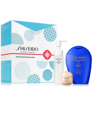 Shiseido 3 шт Набор для активной защиты от солнца 9690₽
