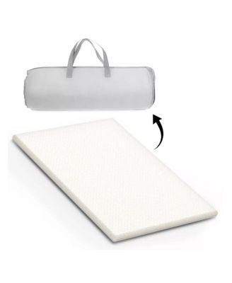 Матрас Sperric Pack and Play с дорожной сумкой для переноски, матрас Playard 38x26 см, Наматрасник Pack N Play с моющимся водонепроницаемым чехлом. Гипоаллергенный, толщиной 1,5 мм.