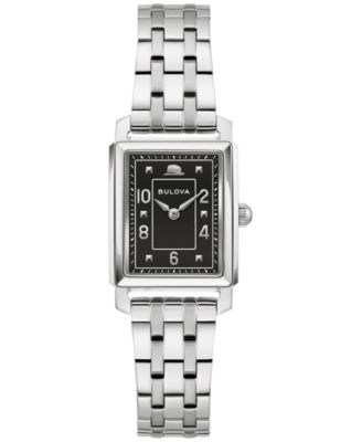Женские часы Bulova The Very Thought of You Frank Sinatra Special Edition с браслетом из нержавеющей стали 21 мм