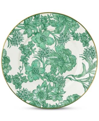 Обеденная тарелка Mackenzie-Childs Emerald English Garden