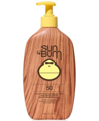 Увлажняющий солнцезащитный лосьон Sun Bum Premium, SPF 50, 16 унций, без цвета