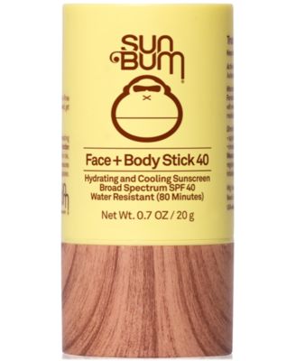 Солнцезащитный крем Sun Bum для лица и тела SPF 40, 0,7 унции, без цвета