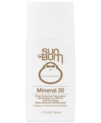 Увлажняющий крем для лица Sun Bum Mineral с SPF 30, 1,7 унции, без цвета