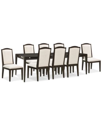 Addelyn, 9 предметов Обеденный гарнитур (Стол и 8 стульев)