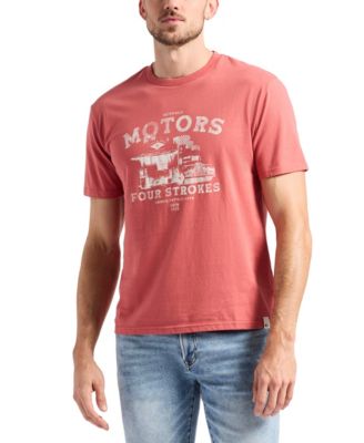 Мужская футболка Buffalo David Bitton с графическим принтом Trokes и Motors