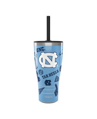 Стакан Tervis Tumbler North Carolina Tar Heels, 30 унций. Стакан Swag с соломенной крышкой