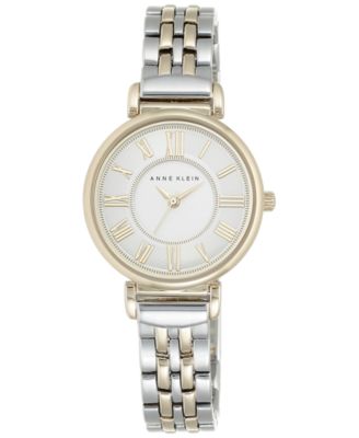 Женские двухцветные часы-браслет Anne Klein 30 мм