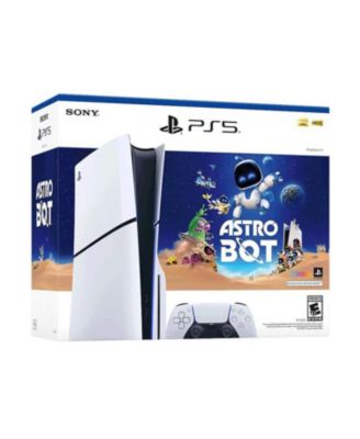 Sony PlayStation 5 Slim Disc PS5 Astro Bot Bundle белый