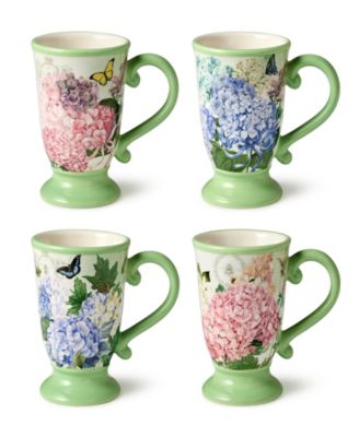 Сертифицированная Международная садовая дорожка, 4 шт. Кружки, Сервиз на 4 персоны