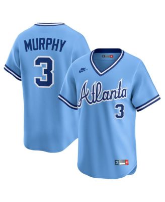 Мужская футболка Nike Dale Murphy светло-голубого цвета из лимитированной коллекции Atlanta Braves Throwback Cooperstown.