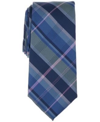 Мужской трехдюймовый галстук в клетку Club Room, эксклюзивно в Macy's