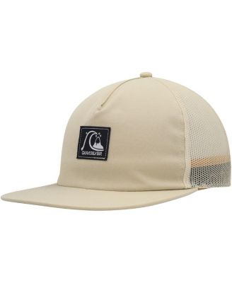 Мужская кепка-снэпбэк Quiksilver из овсяной каши в клетку