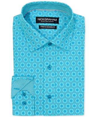 Мужская рубашка с шестиугольной звездой от Ника Грэма