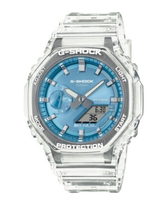 Мужские кварцевые часы из прозрачной смолы G-Shock, 45,4 мм