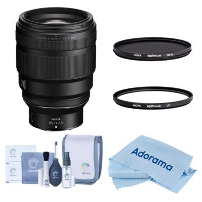 Объектив Nikon NIKKOR Z 85mm f/1.2 S, комплект с УФ- и CPL-фильтрами Hoya 82mm, без цвета