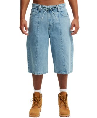 Мужские супер-мешковатые джинсовые шорты ИЗ ХЛОПКА