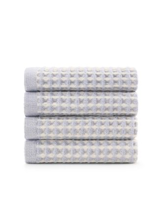 Набор вафельных небеленых хлопчатобумажных салфеток из чистой пряжи DKNY, 13 