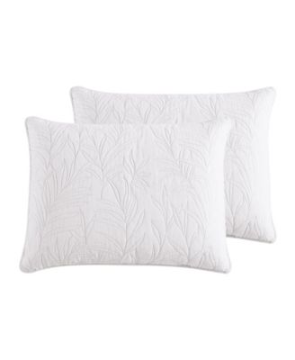 Tommy Bahama Home Однотонный хлопок Costa Sera, стандартный белый