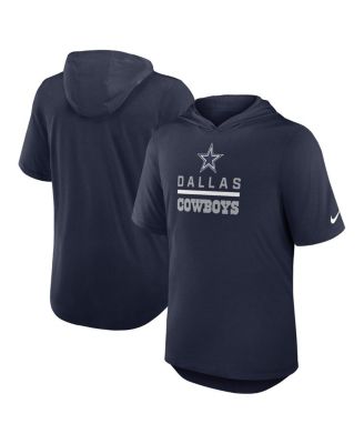 Мужская темно-синяя футболка с капюшоном Nike Dallas Cowboys Lockup Tri-Blend Hoodie от Nike