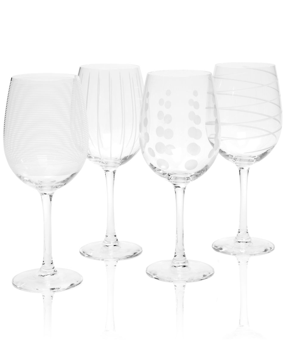 Mikasa Glassware, Clear Cheers Sets of 4 Collection   Glassware