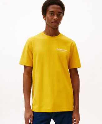 Мужская футболка с графическим принтом Tommy Hilfiger от Hilfiger Herald желтого цвета