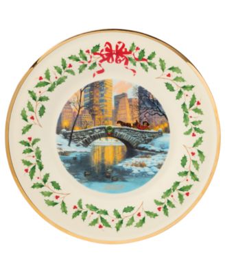 Ежегодная праздничная тарелка Lenox 2025
